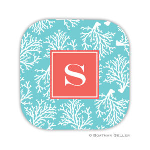 Coaster - Coral Repeat Teal